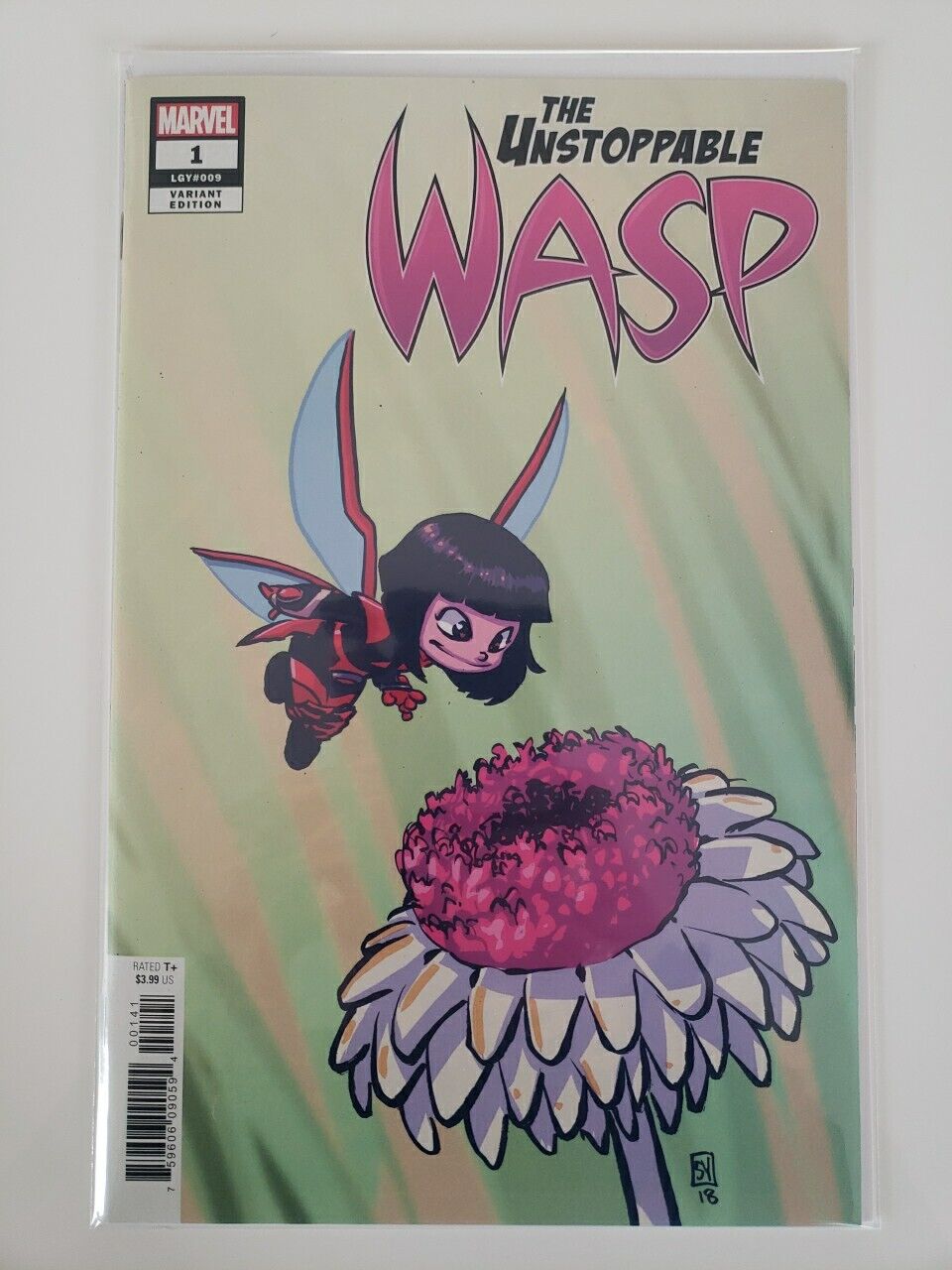 Marvel Comics THE UNSTOPPABLE WASP #1 (#9 Legacy) SKOTTIE YOUNG Variant Cover
