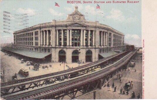 South Station & Elevated Railway-BOSTON, Massachusetts