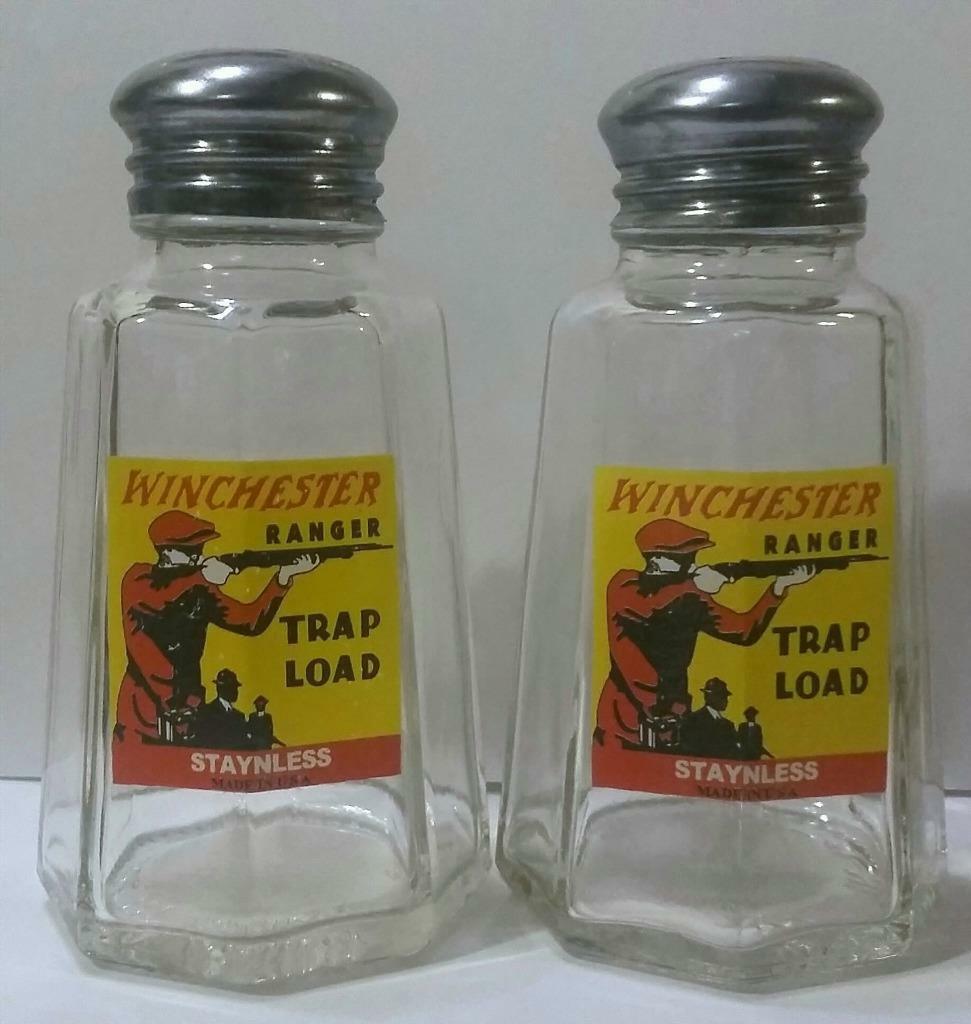 Set of 2 Winchester Trap Load  Salt and Pepper Shakers