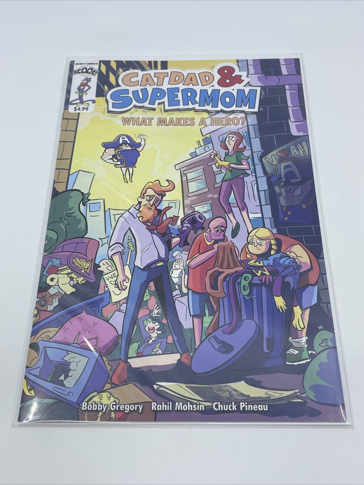 Catdad & Supermom: What Makes a Superhero #1A Scout (Oct 26 2022) Comic Book
