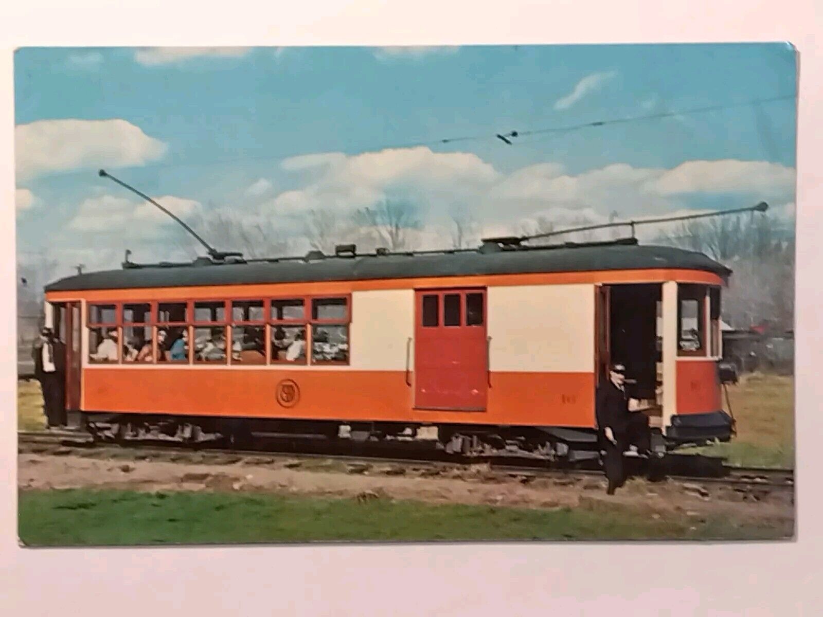 Connecticut Electric Railway Trolley Museum Postcard