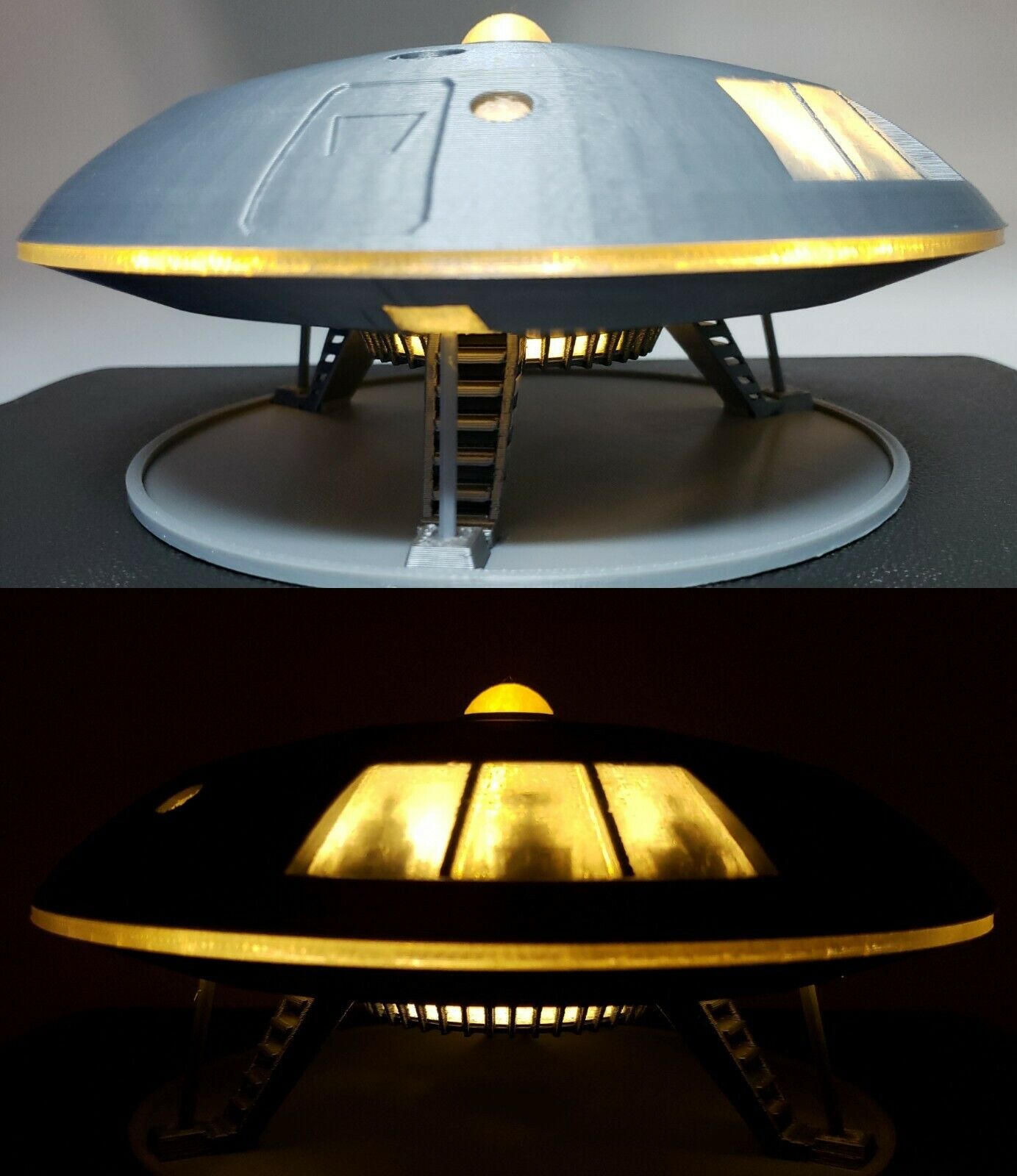 Jupiter 2 [from Lost in Space] - Large - includes battery-powered lights