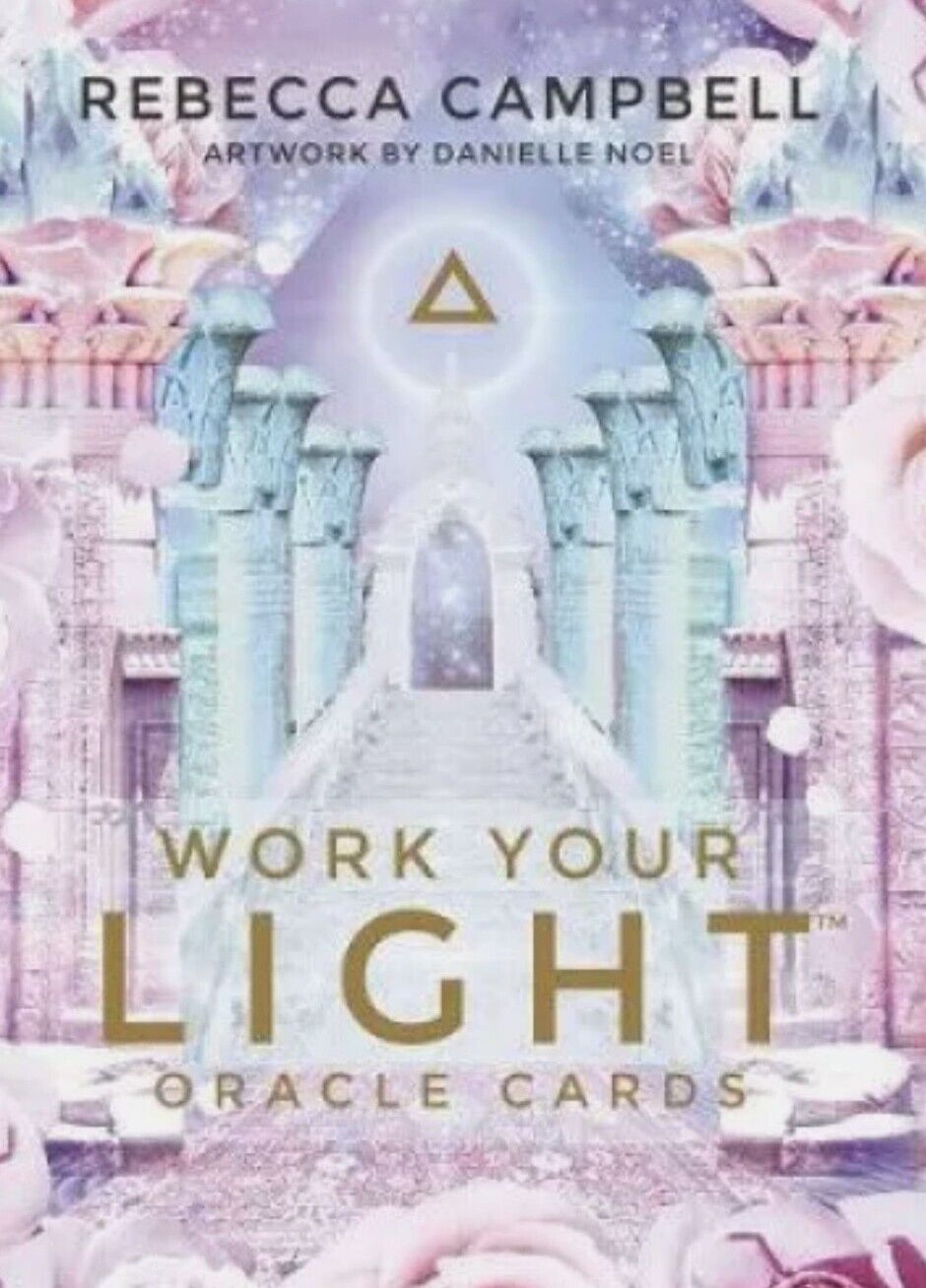 Work Your Light Oracle Cards 44 Cards Brand New Sealed Reprint No Guidebook 