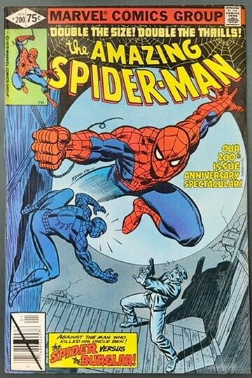 Amazing Spider-Man #200 (1980) Death of Uncle Ben\'s killer, Origin Retold (NM-)
