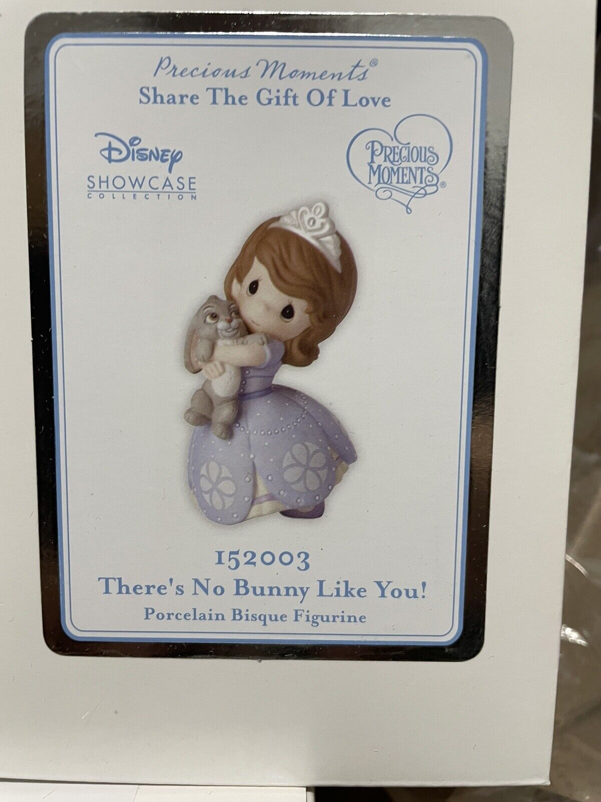 Precious Moments Disney Sofia Figurine There’s No Bunny Like You New in Box 