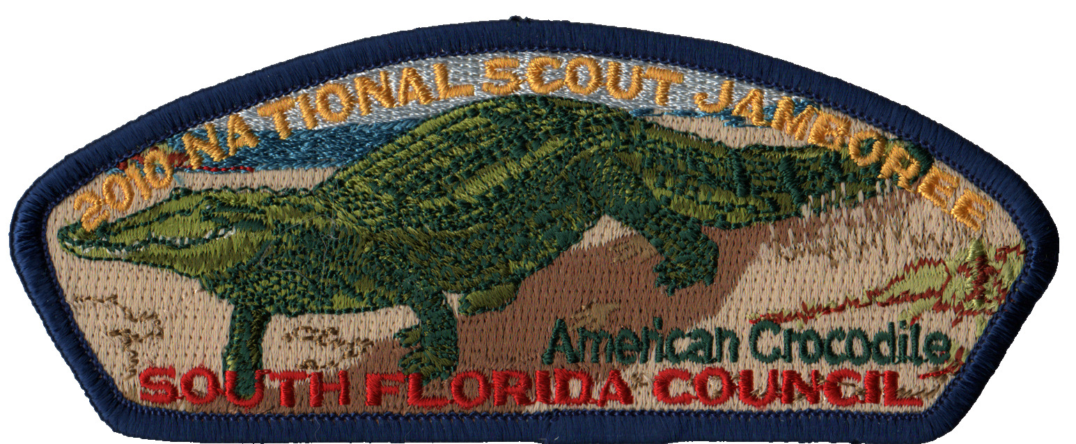 2010 Jamboree South Florida Council FL JSP Blue Bdr (AR1240)