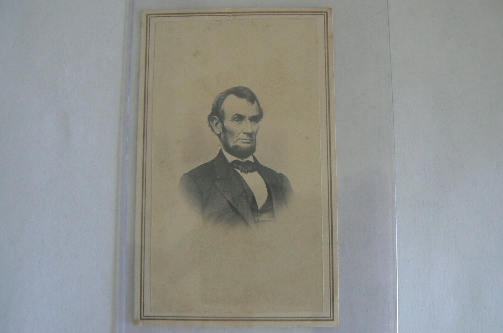 President Abraham Lincoln CDV Photograph Very Nice
