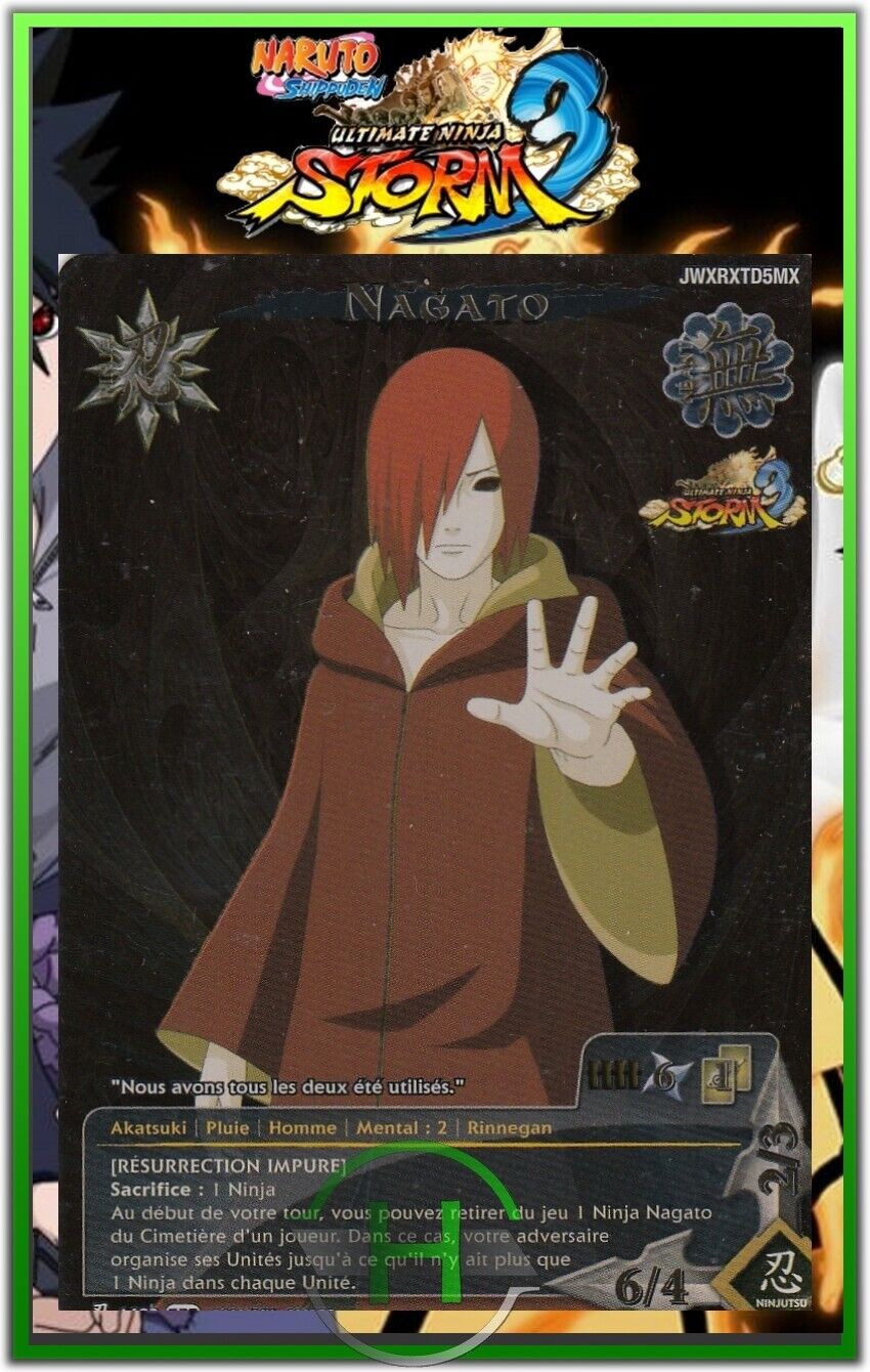 Nagato Ultimate Rare - 1683 - Naruto Ultimate Ninja Storm 3 - FR Card