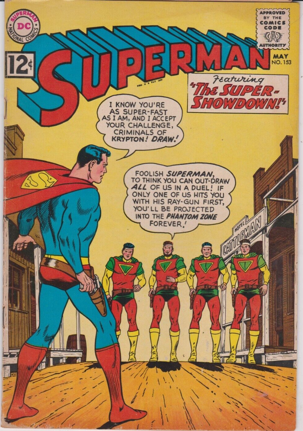 Superman #150 1960 Silver Age DC Comic