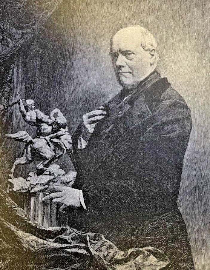 1886 Sculptor Antoine Louis Barye illustrated