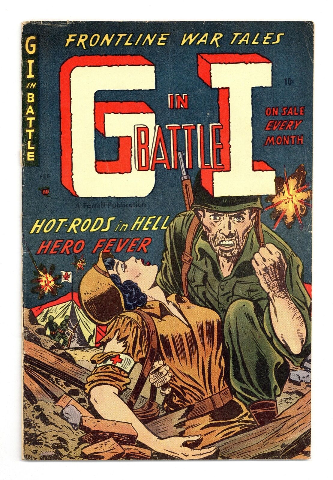 GI in Battle #5 VG- 3.5 1953