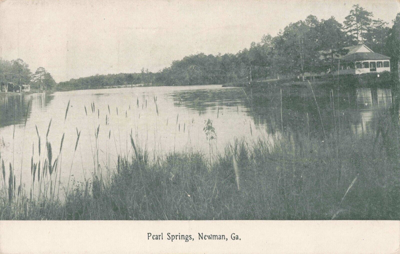 Pearl Springs Newnan Georgia GA 1911 Postcard