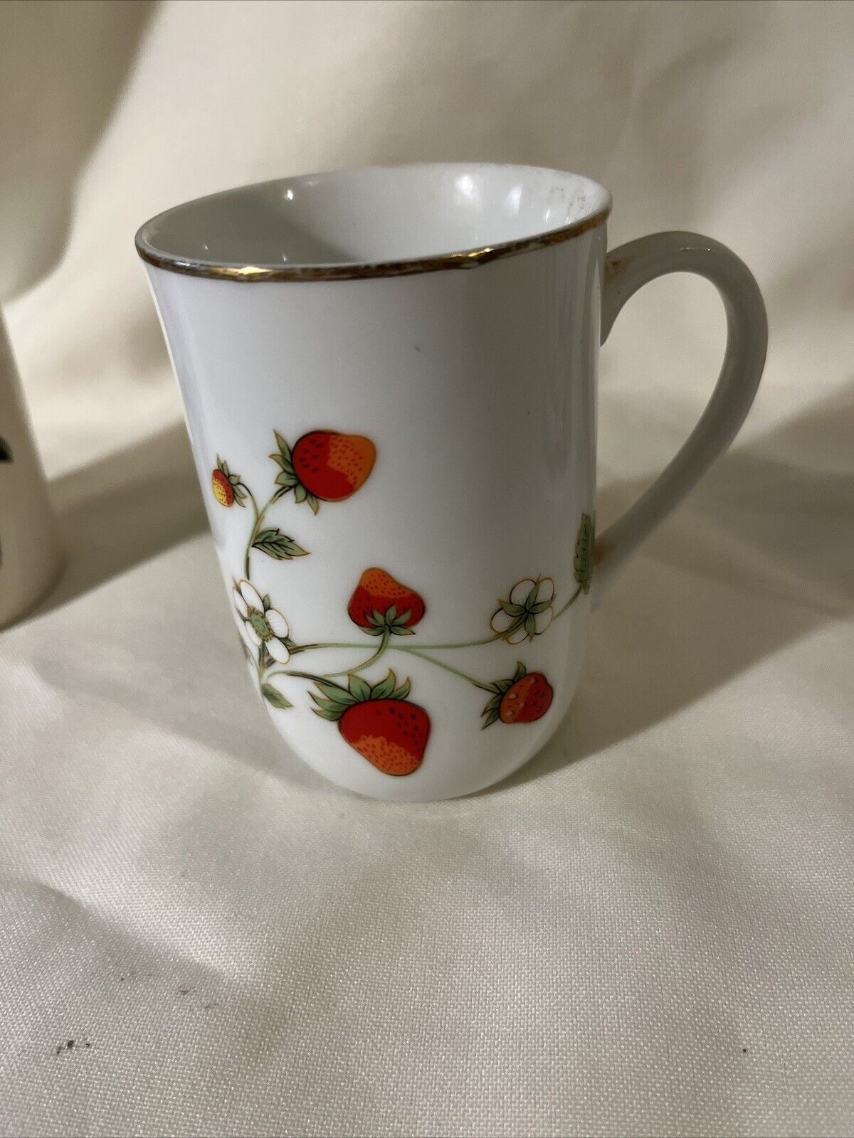 Vintage Otagiri Strawberry Mug Made in Japan
