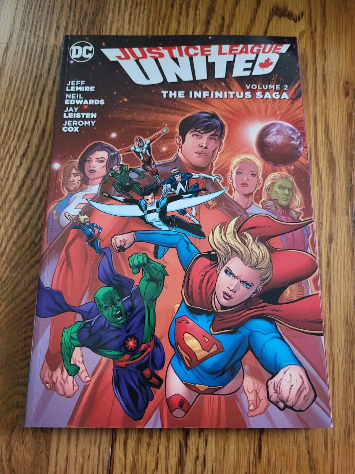 DC Comics Justice League United Vol.2: The Infinitus Saga (Trade Paperback,2015)
