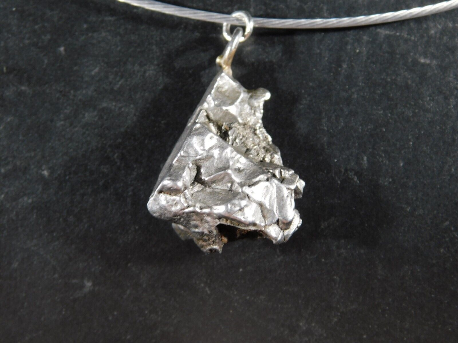 Authentic Meteorite Pendant or Necklace...a Falling Star 3.92