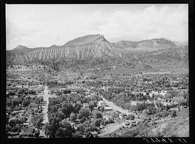 Durango,CO,Colorado,La Plata County,Farm Security Administration,1940,FSA