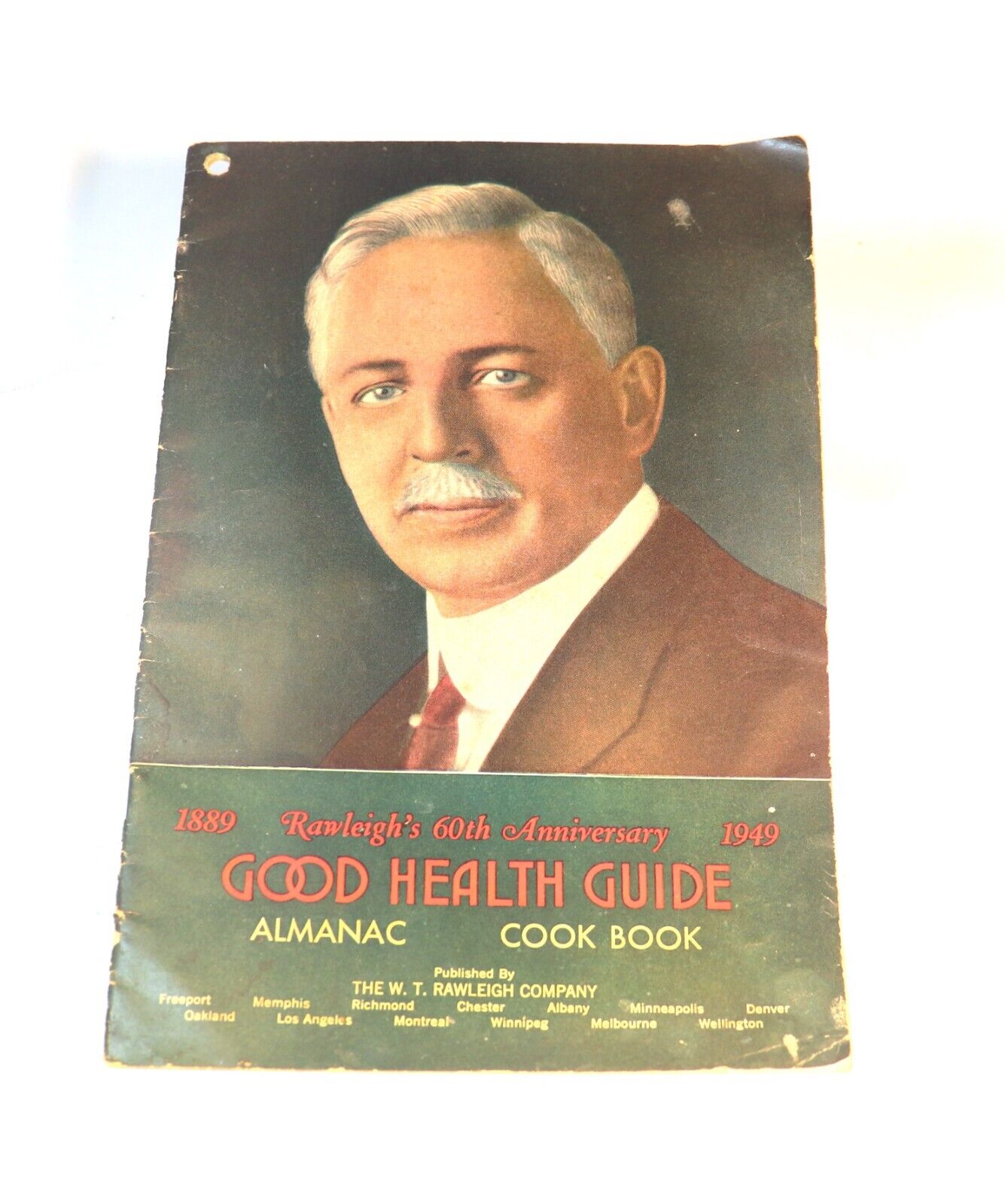 Vintage 1949 Rawleigh\'s Good Health Guide Almanac Cookbook Arm & Hammer Almanac