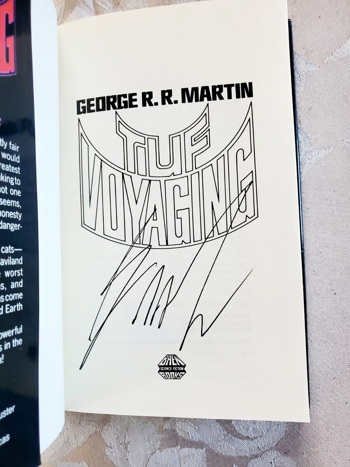 george rr martin signed book