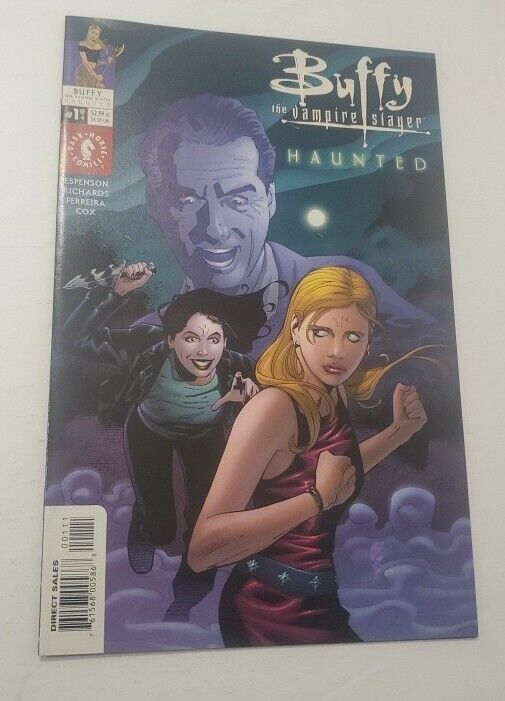 Buffy The Vampire Slayer: Haunted #1 (Dec 2001, Dark Horse) Art Cover w