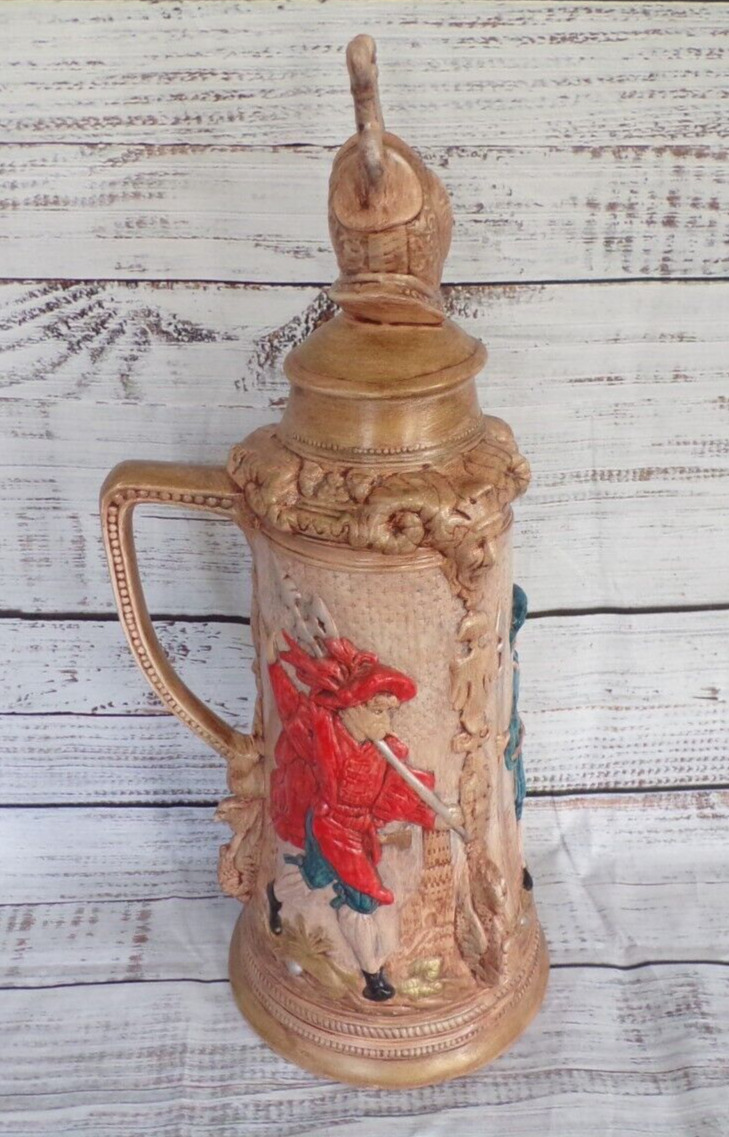 Massive Hand Painted Beer Stein Decoration 21\