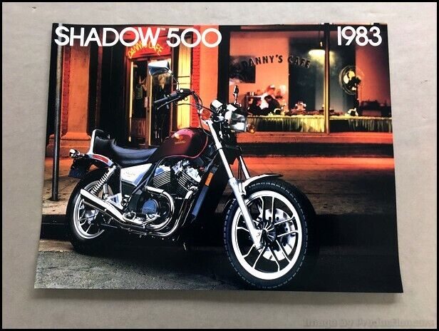 1983 Honda Shadow 500 VT500C Motorcycle Bike Original Sales Brochure Catalog