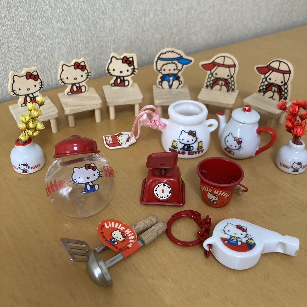 Sanrio Little Kitty Hello Miniature Collection Showa Retro Rare