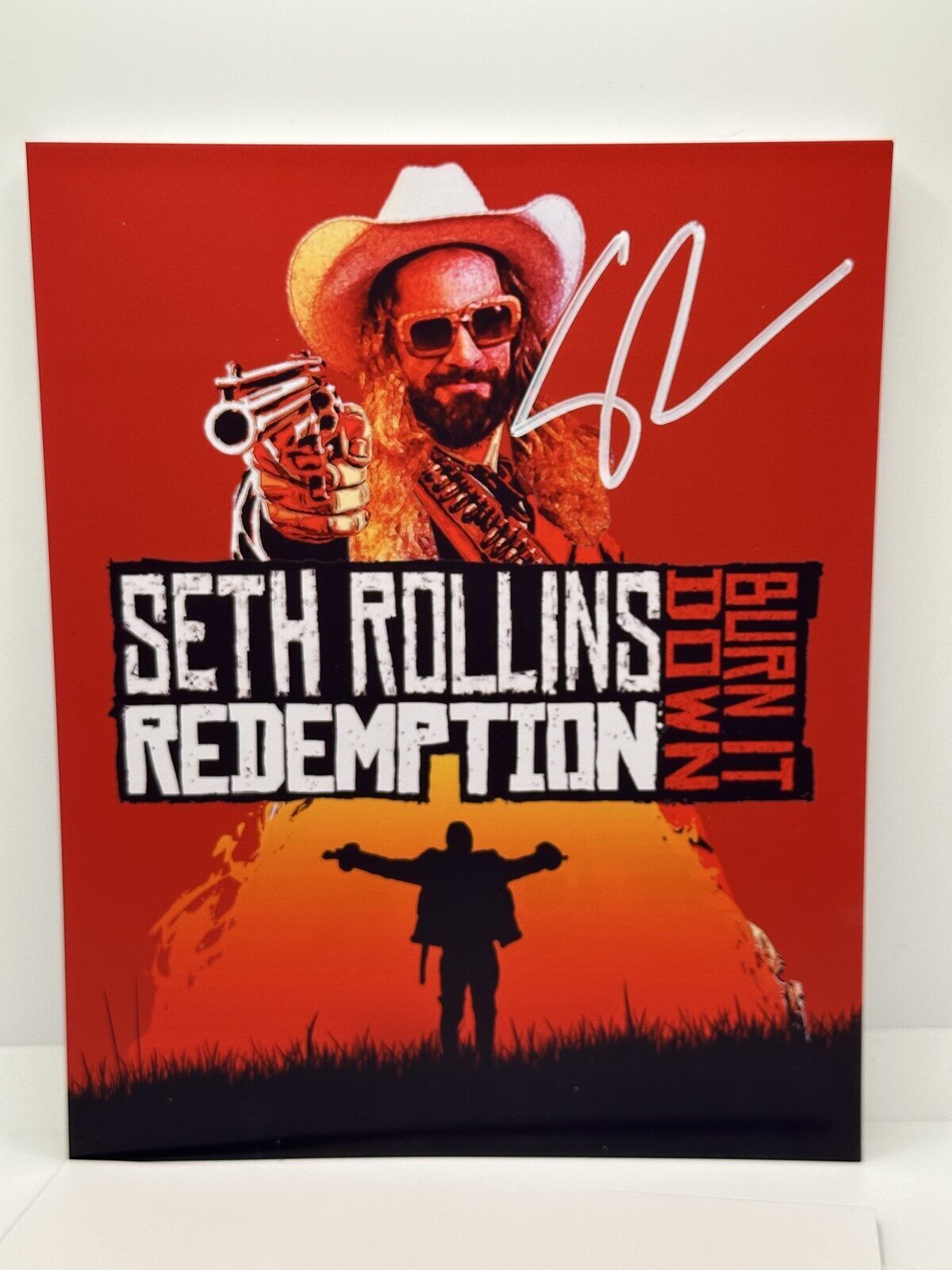 Seth Rollins RDR Signed Autographed Photo Authentic 8x10 COA