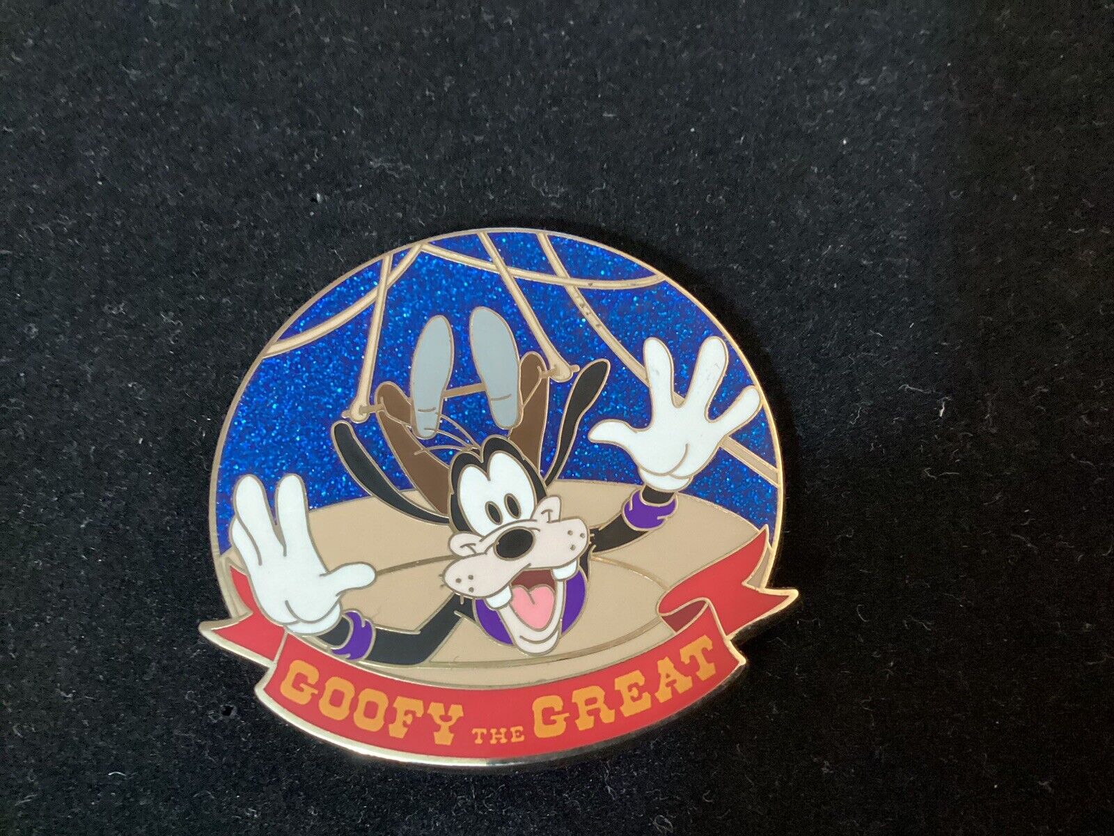 WDW Mickey’s Circus Program Acts Of Goofy The Trapeze Artist Pin LE 500