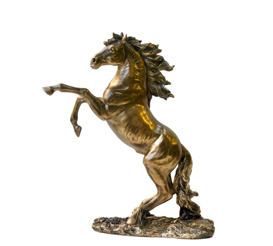 Horse Statue.Rearing Horse.Wild Horse Bolt. Horse Sculpture.