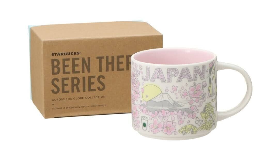 Starbucks Japan 2024  Sakura Spring Been There Series  Mug Cup 14oz 414ml