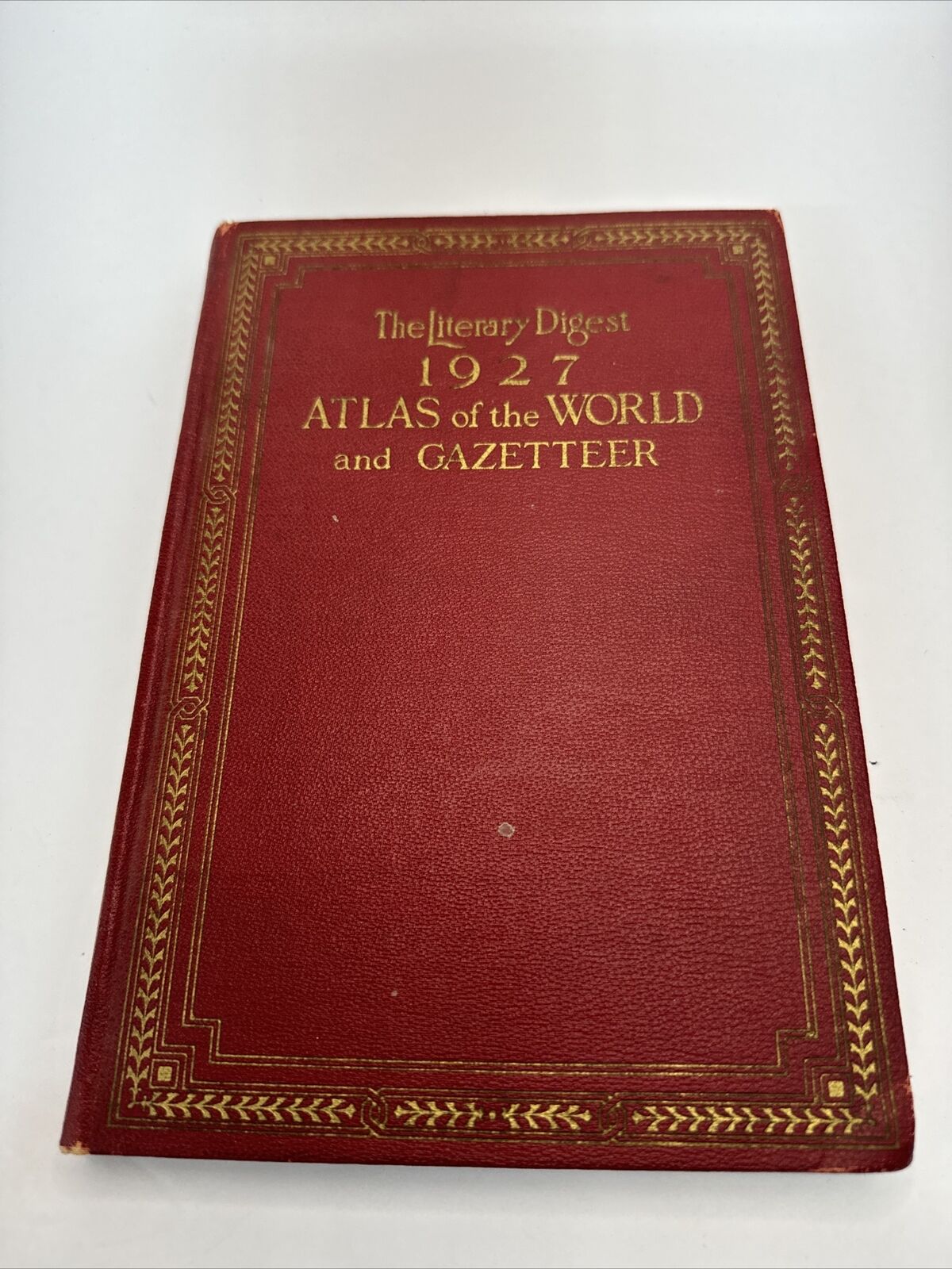 The Literary Digest 1927 Atlas of the World and Gazetteer
