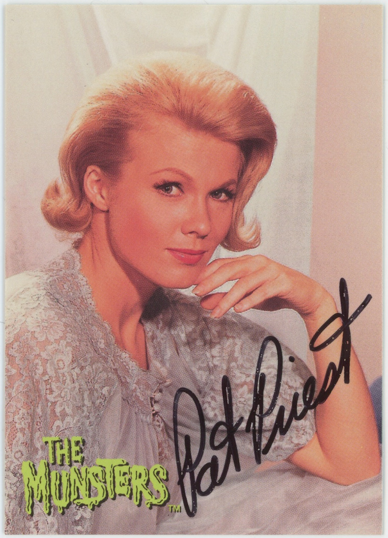 Pat Priest 1997 Dart Series 2 The Munsters Marilyn Munster Auto Signed 25717