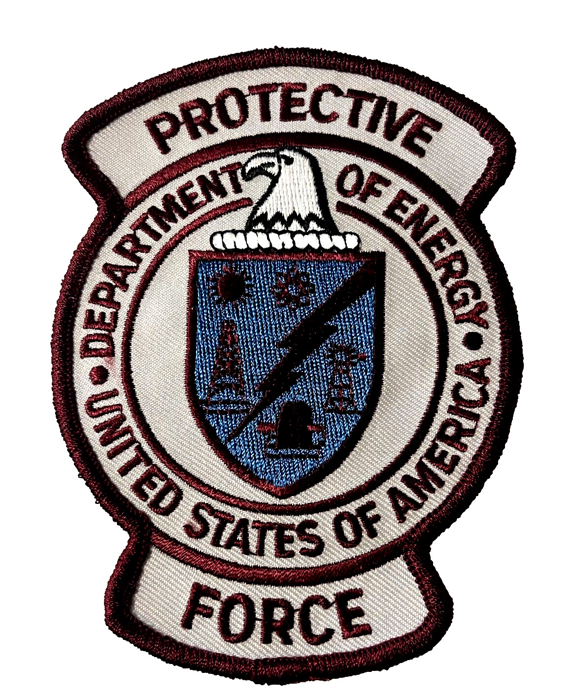 DEPARTMENT OF ENERGY PROTECTIVE FORCE PATCH (DD)