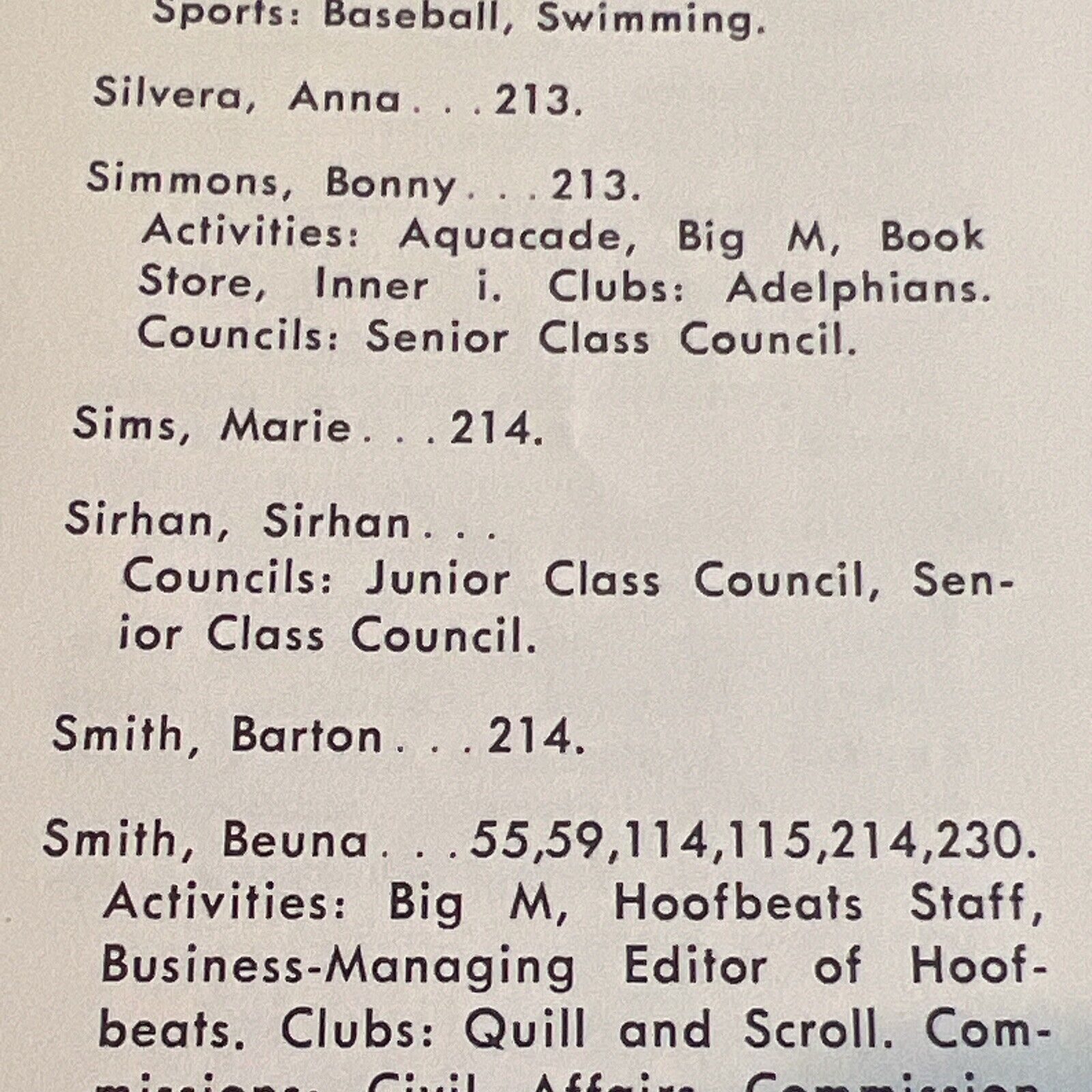 SIRHAN SIRHAN Senior High School Yearbook 1963 John Muir Pasadena RFK