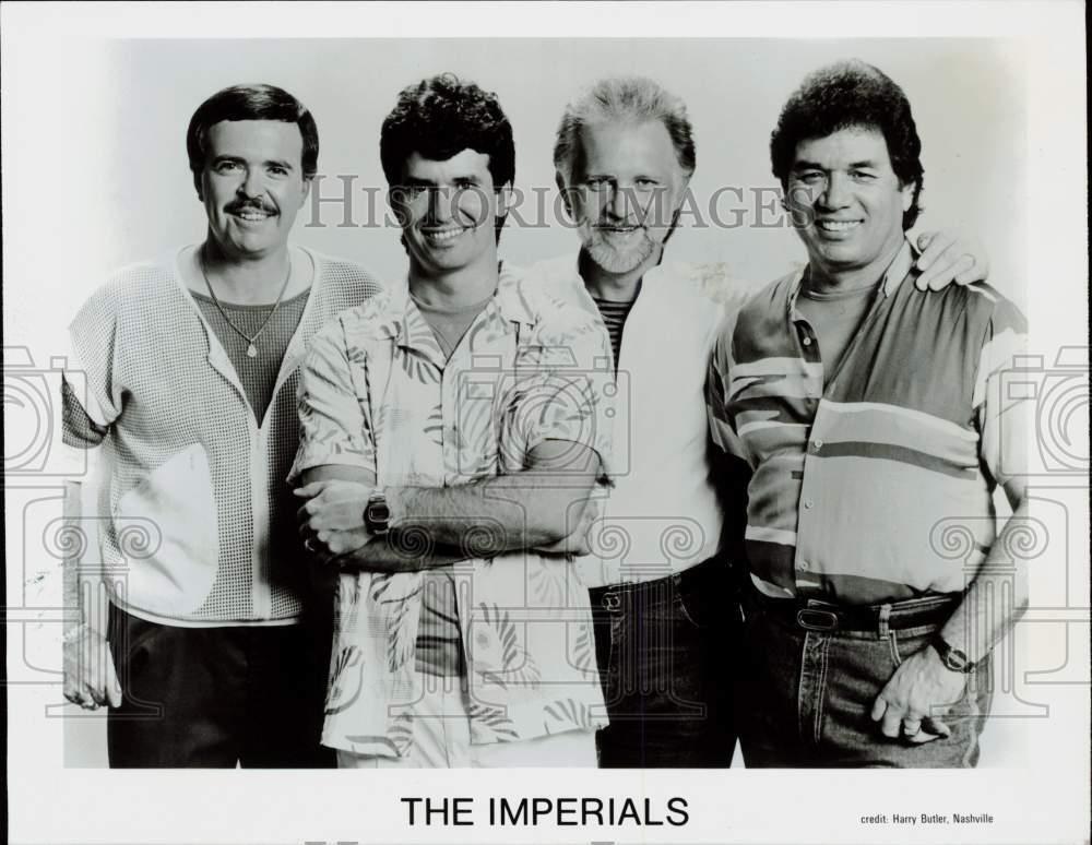 1985 Press Photo The Imperials, Music Group - lrp90282