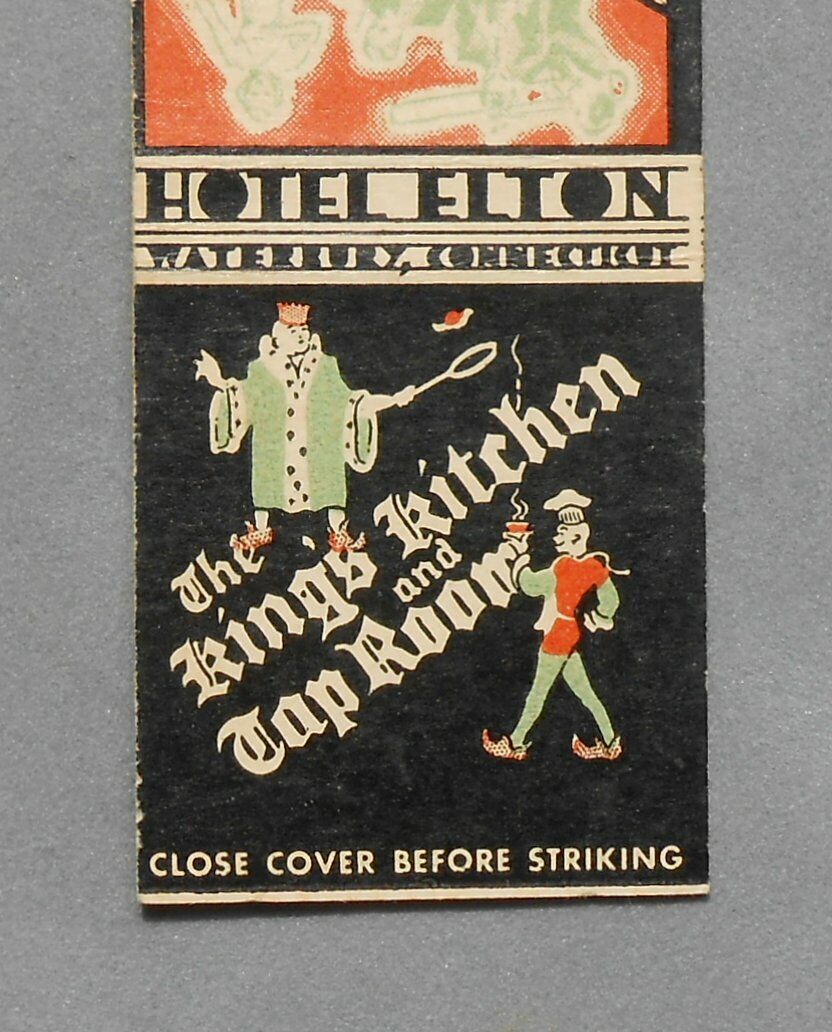 1930s Federal King\'s Kitchen Tap Room Copper Hotel Elton Waterbury CT New Haven 
