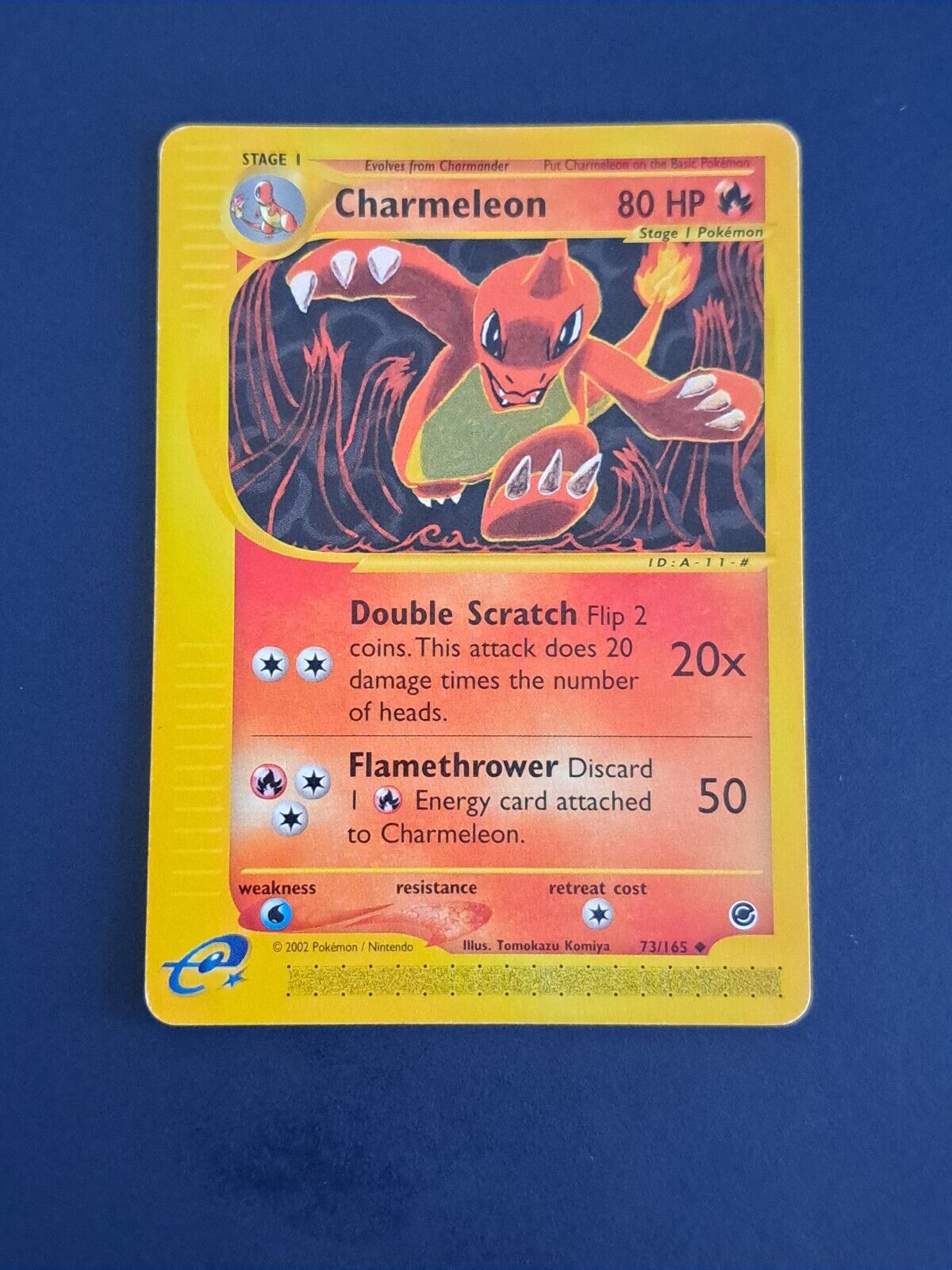Pokemon Charmeleon Expedition Reverse Holo Eng 73/165
