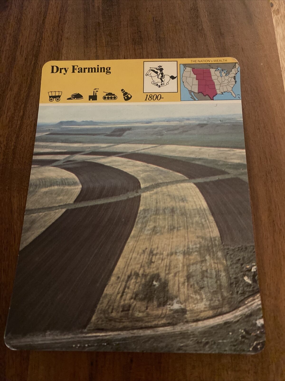 1981 panarizon dry farming card unlaminated