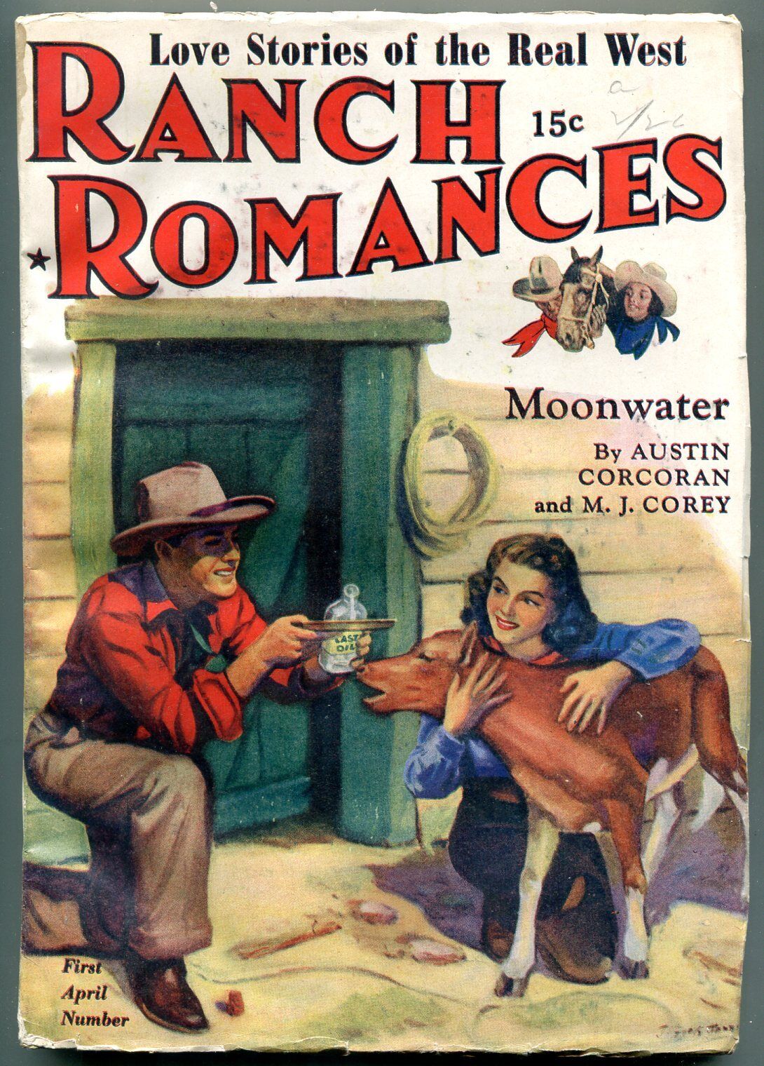 Ranch Romances--April 1942--Pulp Magazine--Warner--FN