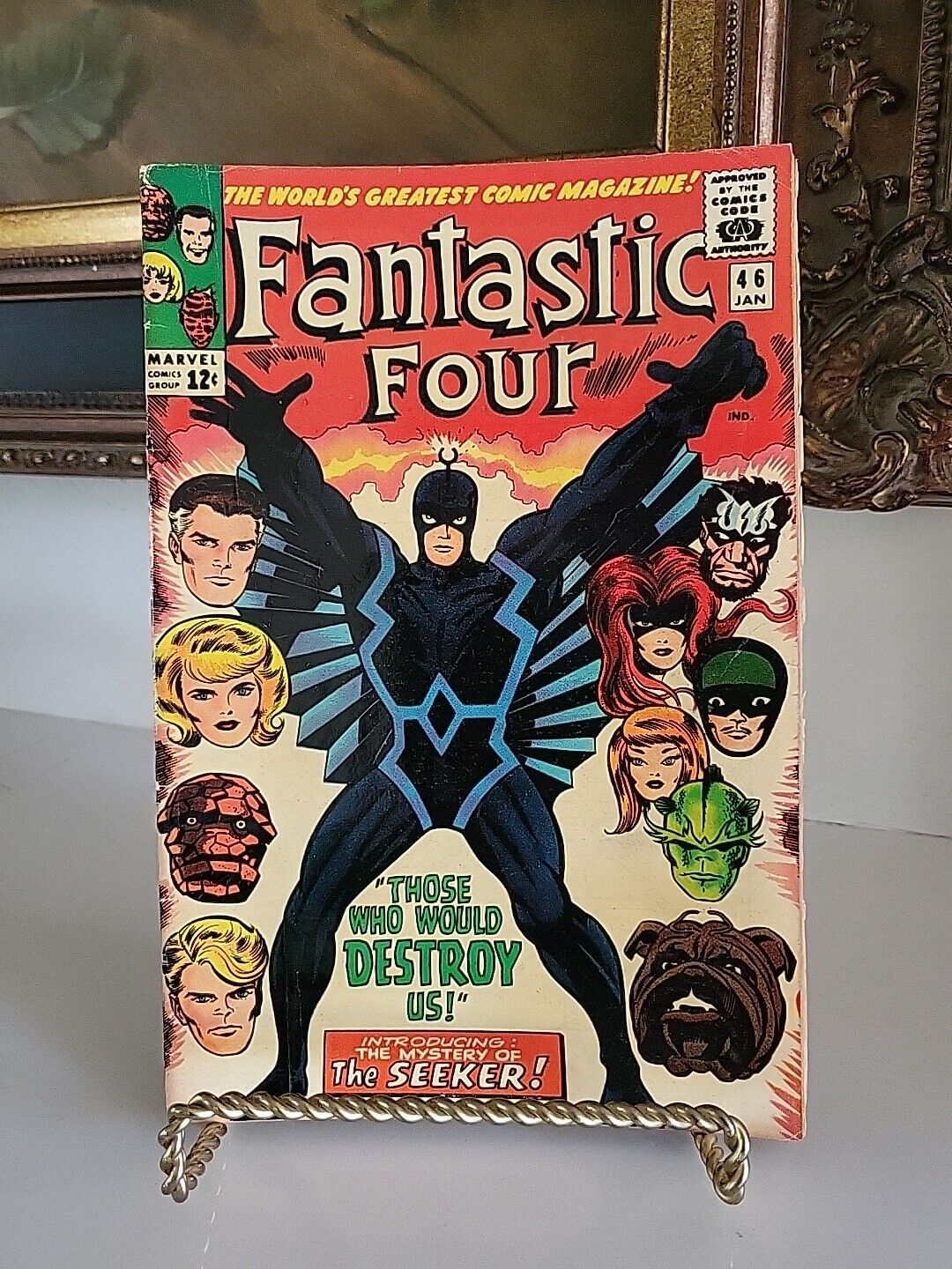 Fantastic Four #46 1966 1st Appearance Of Black Bolt 1st Seeker 2nd Inhumans
