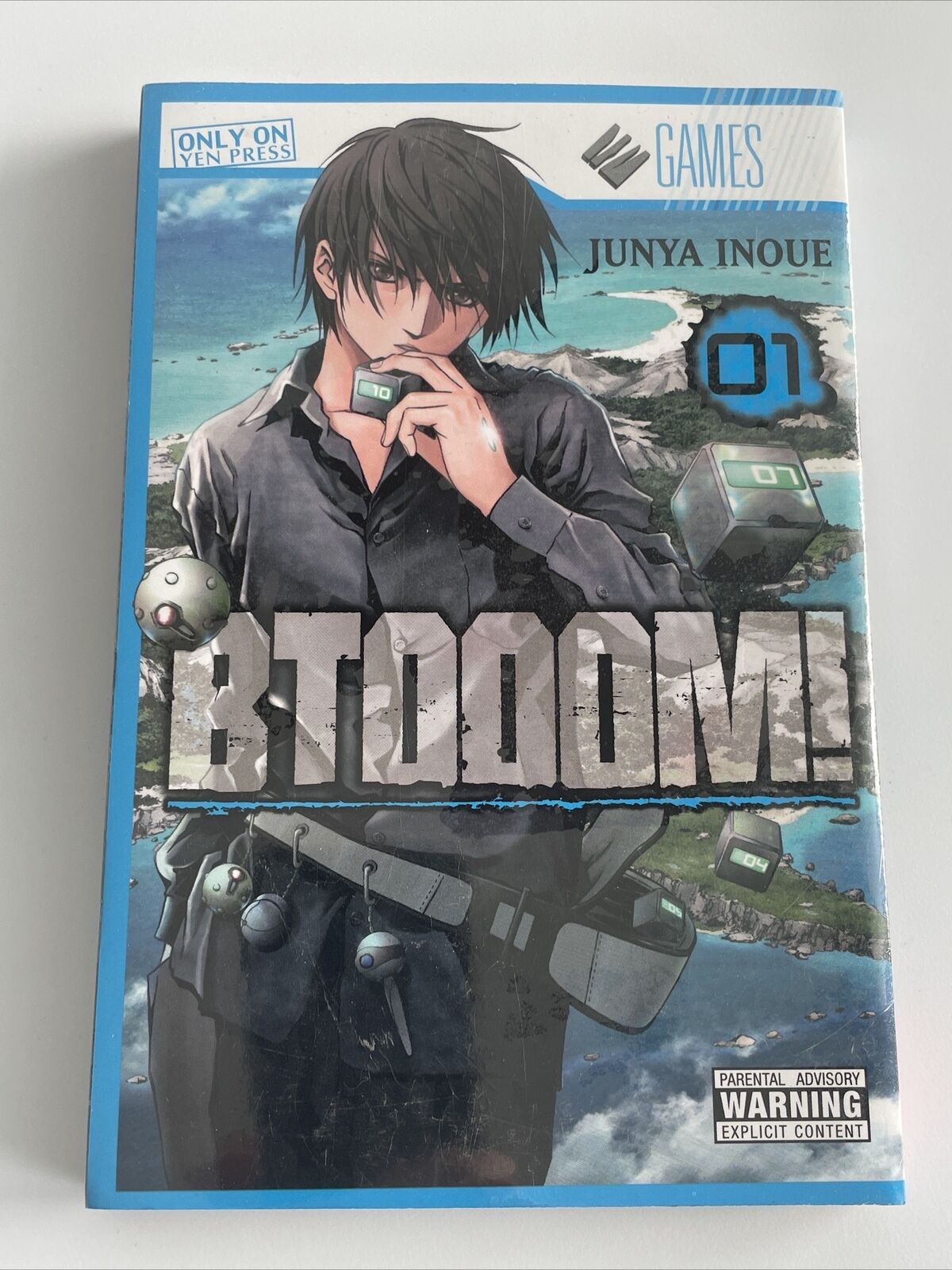 Btooom - Volume 1 - Manga - English - Junya Inoue - Yen Press Seinen