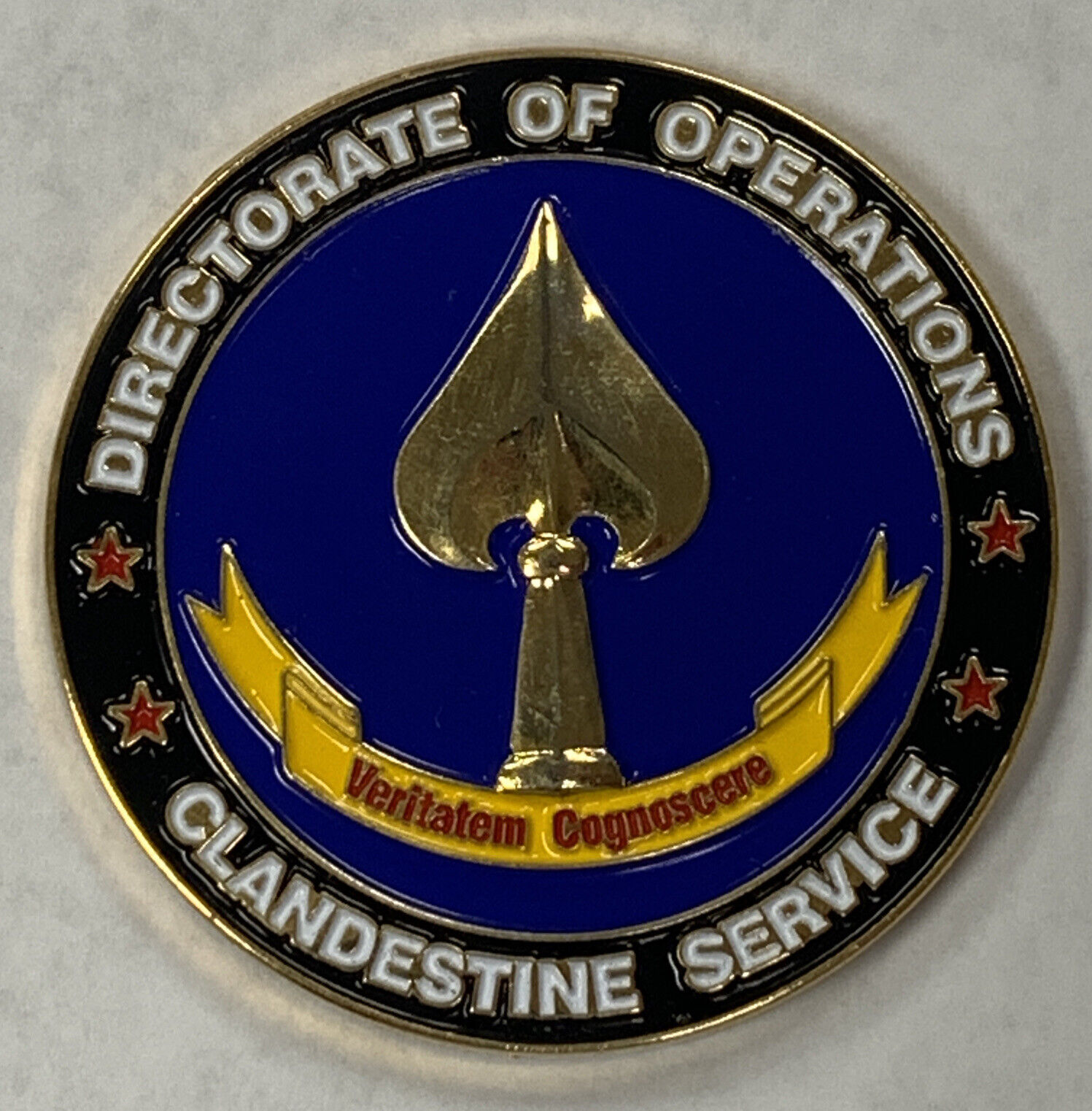 CIA, DIRECTORATE OF OPERATIONS ,CENTRAL EURASIA DIVISION  CHALLENGE COIN