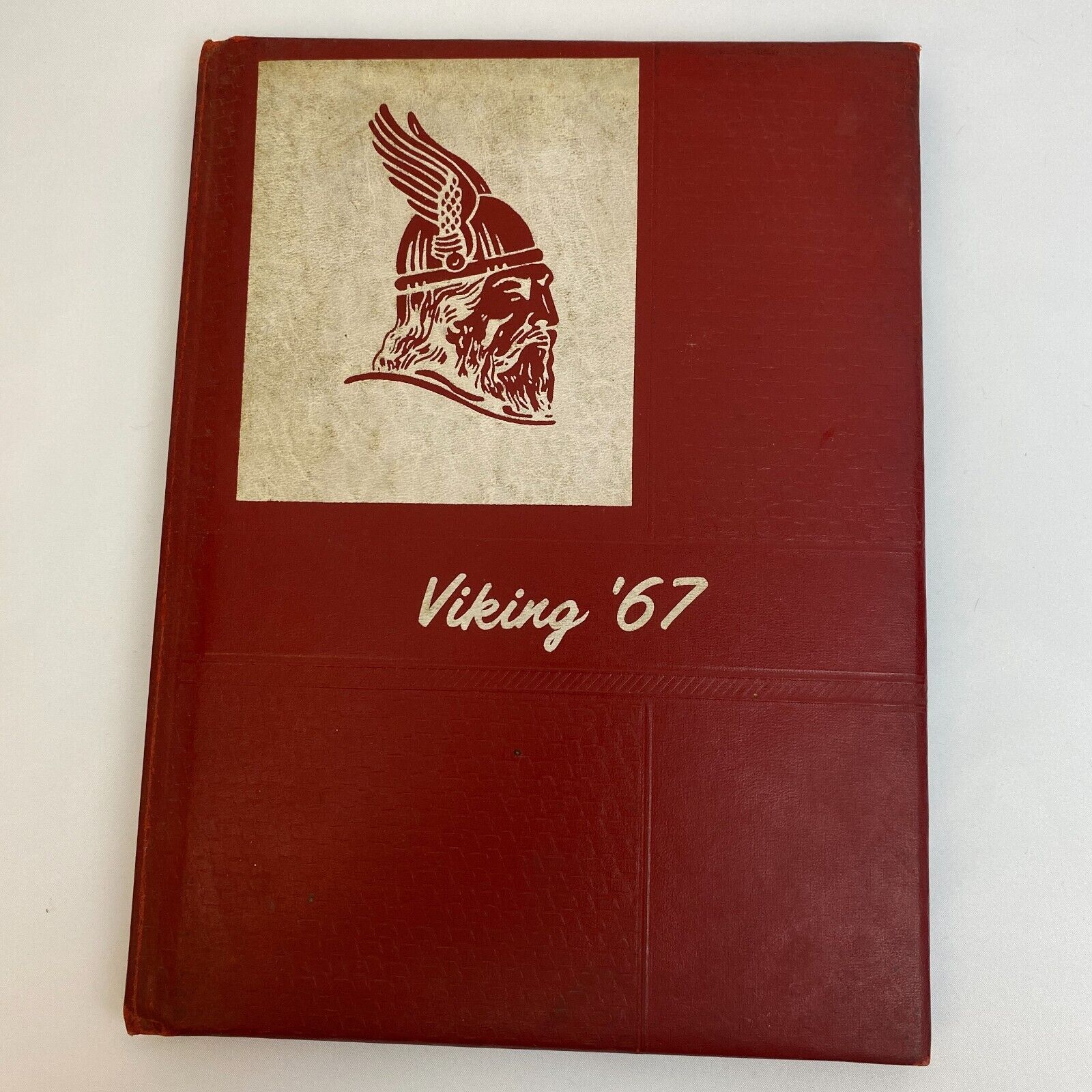 Vintage HC 1967 High School Yearbook - Home Of The Vikings Caledonia, Missouri