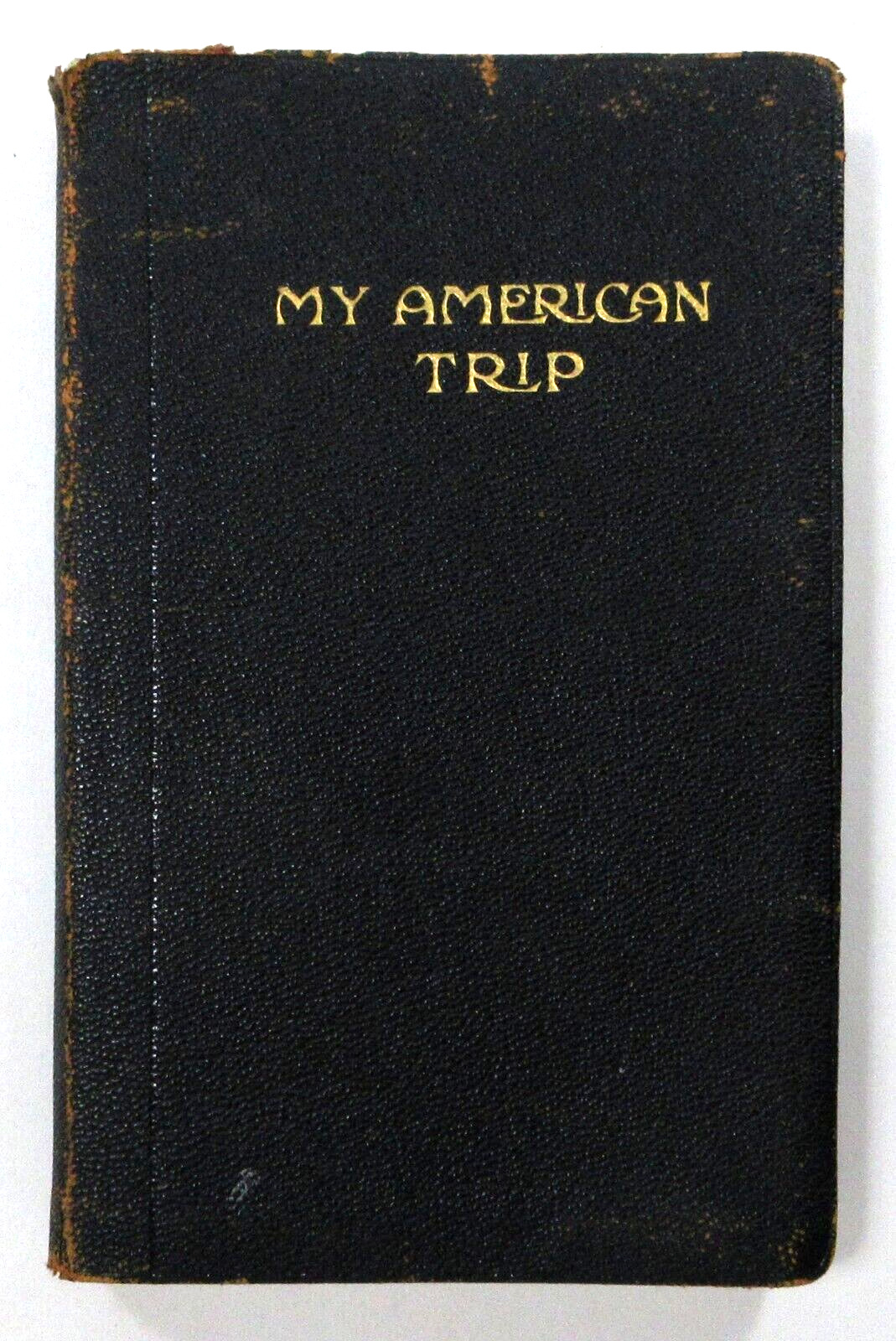 Antique Travel Diary Journal Across America New York CA PPIE Yellowstone 1915