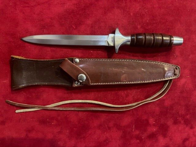 UNCOMMON VALOR 373 FIGHTING KNIFE, TAK FUKUTA DESIGN, MADE IN JAPAN (880)