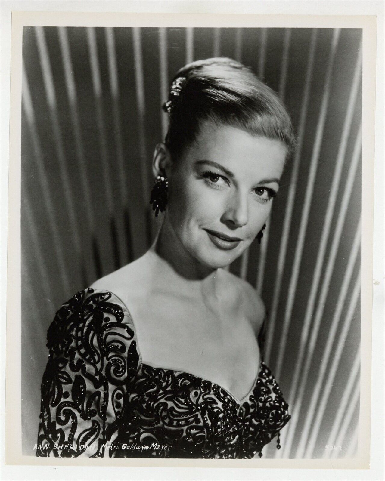 Ann Sheridan 1955 Original MGM Eugene Richee Glamour Portrait Photo J9985