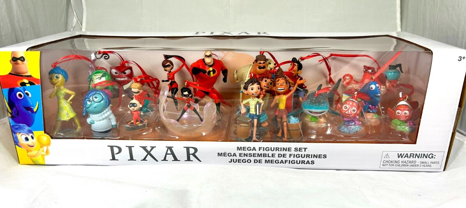 Disney Pixar Incredibles Finding Nemo Inside Out 20pc Custom Christmas Ornaments