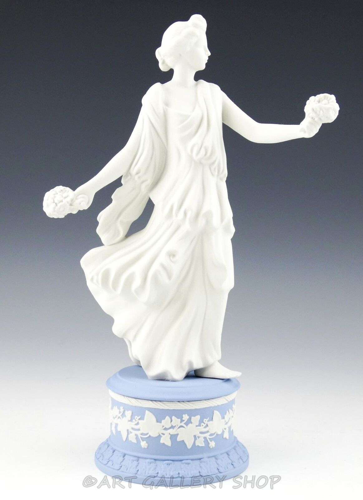 1997 Wedgwood Figurine THE DANCING HOURS FLORAL POSY Limited Ed. By Martin Evans