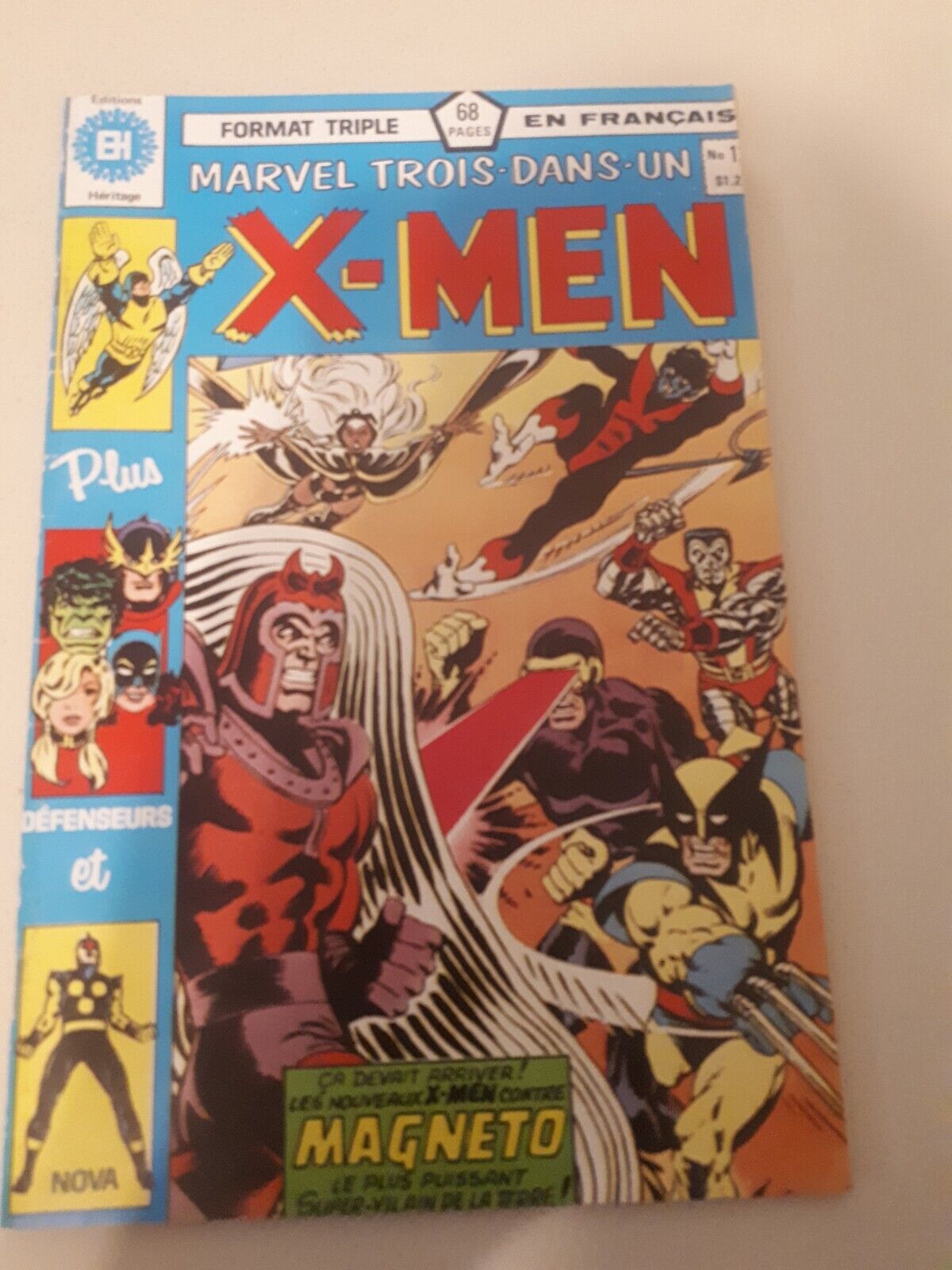 Marvel Comic - Three-in-One X-Men #12 French 