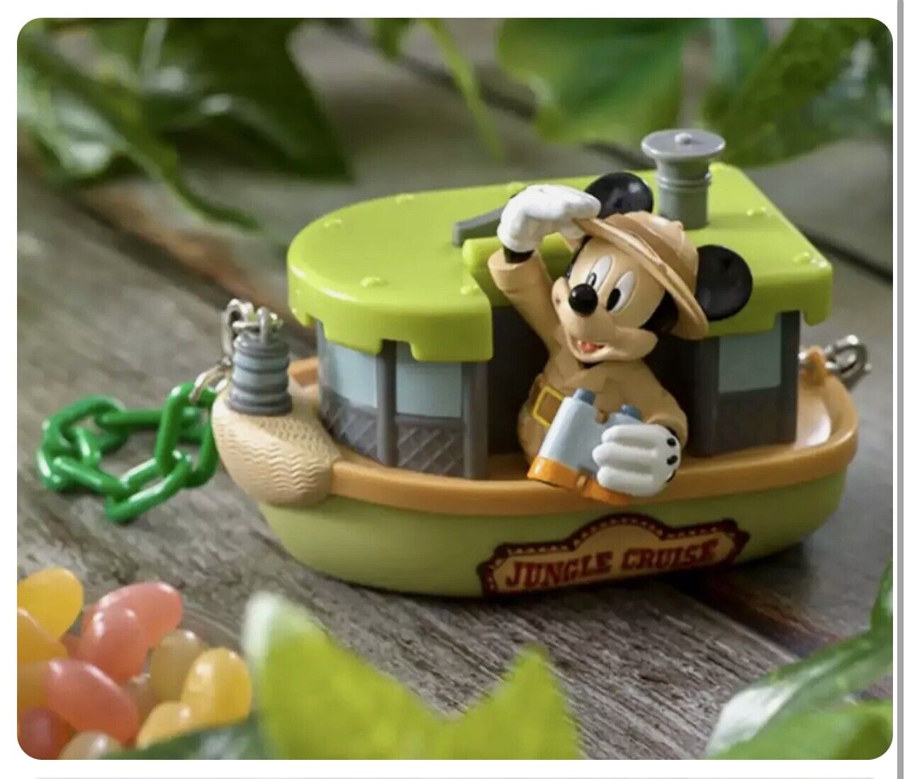 Disney Mickey Mouse Jungle Cruise Tokyo Mini Snack Case New With Tag